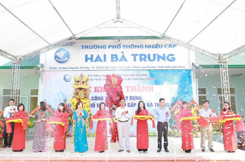 Trường Phổ thông nhiều cấp Hai Bà Trưng ỦNG HỘ 2 TRIỆU ĐỒNG CHO BỆNH NHI LY THƯỢNG BÌ BÓNG NƯỚC