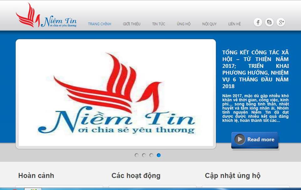 KỶ NIỆM 4 NĂM NGÀY KHAI TRƯƠNG WEBSITE NIỀM TIN 09.03.2014 - 09.03.2018